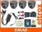 MONITORING 4 X KAMERY 700 LINII REJESTRATOR Z359