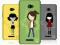 HTC BUTTERFLY Head Case TEEN etui obudowa