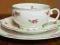 ZESTAW ŚNIADANIOWY ROSENTHAL RÓŻYCZKI PORCELANA