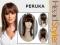 PERUKA Włosy półdługie HAIR - KOLOR CIEMNY BLOND