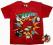 CZERWONY T-SHIRT,KOSZULKA ANGRY BIRDS R.146/152