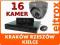 ZESTAW MONITORINGU 16 X KAMERA REJESTRATOR Z442