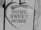 Home Sweet Home drewniane serce Shabby chic