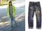 KappAhl Twisted Baggy Spodnie Jeans__134 Promocja