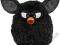 FURBY maskotka 14 cm. czarna oryginalna HASBRO