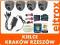 MONITORING ZESTAW KARTA DVR USB 4 KAMERY Z359