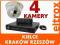 PROFESJONALNY ZESTAW MONITORINGU  4 KAMERY Z301