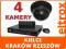 ZESTAW MONITORINGU 4 KAMERY REJESTRATOR Z482