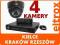 MONITORING ZESTAW PODGLAD INTERNET 4 KAMERY Z379