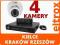 ZESTAW MONITORINGU REJESTRATOR 4 KAMERY CCTV Z324
