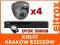 ZESTAW MONITORINGU 4 X KAMERA REJESTRATOR Z383