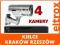 ZESTAW MONITORINGU 4 X KAMERA REJESTRATOR Z382