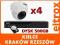 TANI ZESTAW MONITORINGU 4 KAMERY REJESTRATOR Z386