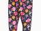 H&amp;M granatowe legginsy zwierzaki 74cm