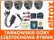 MONITORING 4 X KAMERY 700 LINII REJESTRATOR Z359