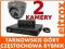 PROFESJONALNY ZESTAW MONITORINGU  2 KAMERY Z374