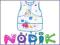 FARTUSZEK ŚLINIAK DZIECIĘCY DUŻY BABYONO NIEBIESKI