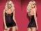 Halka+stringi Showgirl Chemise OBSSESIVE r.S/M