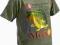 KOSZULKA T-SHIRT DRAGON KARP CIEMNY (olive) rozm.L