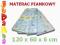 Materac piankowy 120x60 Super Kolory GRUBY SOLIDNY