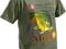 KOSZULKA T-SHIRT DRAGON KARP CIEMNY (olive)roz.XXL