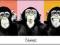 THE CHIMP - POP ART - ogromny plakat 158x53cm !