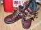 Buty botki trapery MUSTANG bordo 36