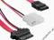 4World Kabel HDD | 13pin SATA Slimline (F) | 7pin