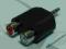 przejściówka JACK 3,5mm stereo- 2 CINCH - RCA NOWA