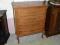Komódka dębowa z szufladkami--M-063