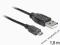 Delock kabel USB micro AM-MBM5P 2.0 + wskaźnik ład