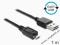 Delock kabel USB micro AM-MBM5P Easy-USB 2.0, 1m,