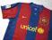 FC BARCELONA NIKE UNIKAT 2007/2008 CAMP NOU L