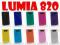 NOKIA LUMIA 820 ETUI SILIKONOWE POKROWIEC 2x folia