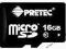 Pretec Micro SDHC 16GB CLASS 10 (HD Video Card) +