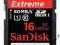 SanDisk Extreme karta pamięci SDHC 16GB - UHS-I  (