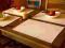 Maty stołowe 30/45 cm, różne kolory, 100%bawełna