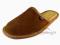 Pantofle papcie klapki męskie zamsz r 41