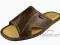 Pantofle papcie klapki męskie skóra r 40