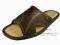 Pantofle papcie klapki męskie skóra r 40