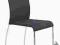 Krzesło K117 GRAFITOWY Stal Chromowana Tkanina