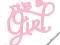 napis IT'S A GIRL wz2