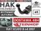 HAK HOLOWNICZY AUTOMAT FIAT SCUDO II od 2007 HAKI