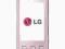 LG KC910 Różowy Bez SIM 8Mpx WIFI GPS Gwarancja