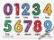 MELISSA DOUG DREWNIANE PUZZLE Z UCHWYTAMI LICZBY