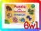 DUŻE PUZZLE BABY DLA MALUCHA DINOZAURY 6 OBRAZKÓW