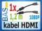 Kabel HDMI 1080p - 1,2m filtry