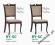 KRZESŁO RY-SC DREWNO  SALON JADALNIA HOTEL STOL