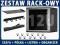 ZR-12U/450 Zestaw RACK Szafa/Półka/Listwa/Organize