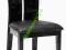 NOWOŚĆ!KRZESŁO DREWNIANE LAKIEROWANE LAZZIO CZARNE